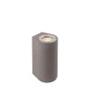 LEVI * APLIQUE EXTERIOR R GRIS OSCURO IP65 2L*GU10
